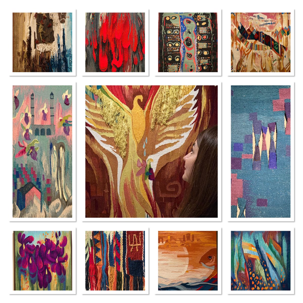 #exhibition ‘Motherland of Mine’ by Adil Shikhaliyev <a href="/AzCarpetMuseum/">Azerbaijan National Carpet Museum</a> 
#artexhibition #textileart #culture #heritage #tapestryart