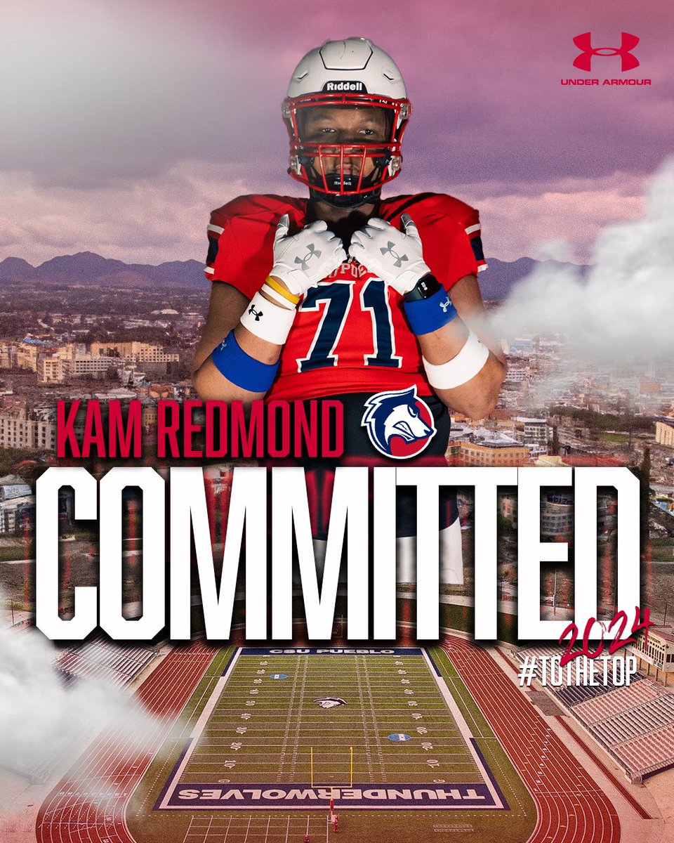 IAMKam71k's tweet photo. CSU-Pueblo HERE WE COME LET’S GOO‼️
100% Committed 🦍 

@CSUPCoachGraf @CSUPFootball @gothunderwolves https://t.co/TAQvHa5tBh