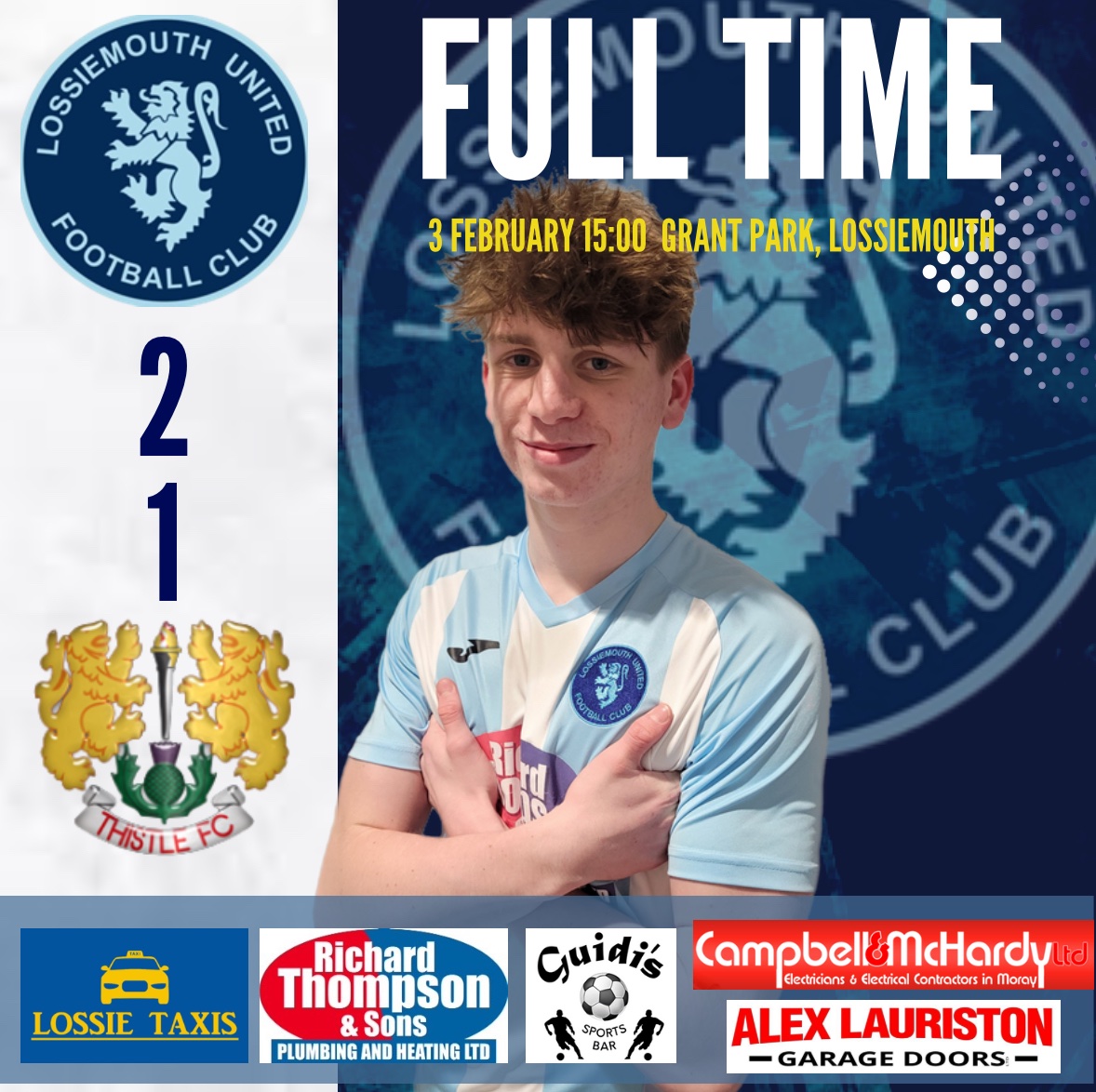 Lossie Utd tweet media