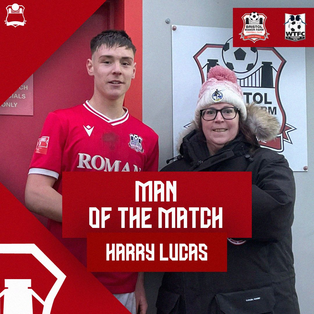 This afternoon’s Man of the Match, as chosen by today’s sponsors, was Harry Lucas ⭐

It was another coming of age performance by our very own Harry Lucas today against the league leaders.

Well battled today, Harry.

#UpTheFarm