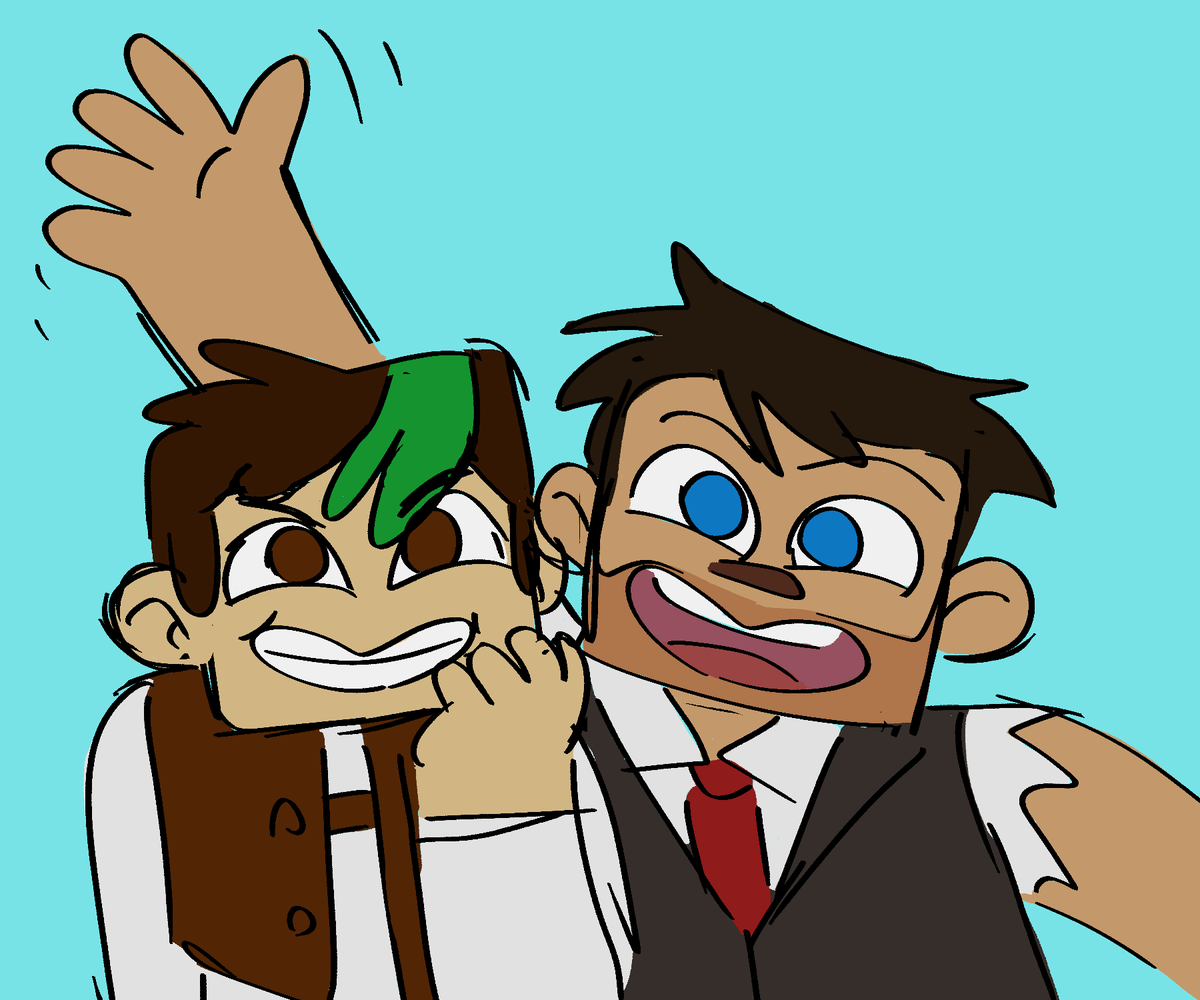"badly" drawn hermitcraft tweet media