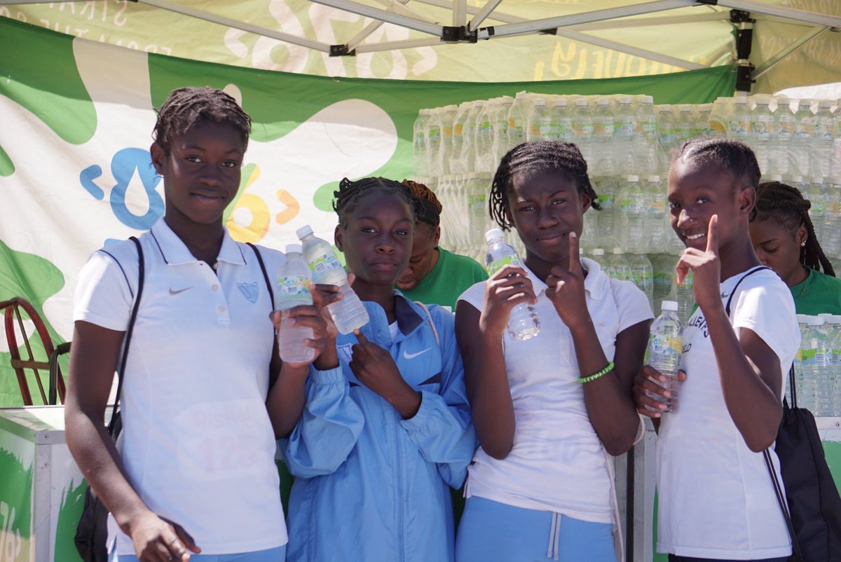 876SpringWater's tweet image. We are live at the Youngster Goldsmith Classic at the National Stadium. #876Water #876RoadToChamps #YoungsterGoldsmith