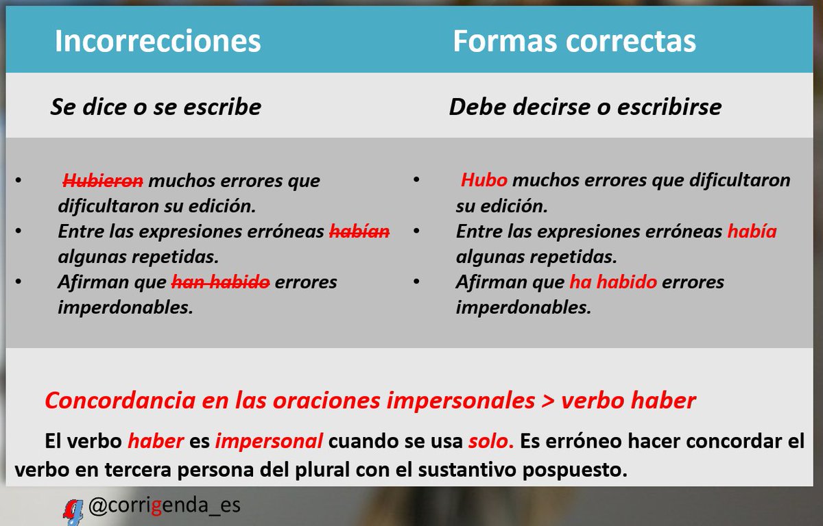 corrigenda_es's tweet photo. Si #escribes y #publicas, es tiempo de #pararse y #pensar. Asegúrate de que tus #textos estén #limpios de #errores ni se te vean algunos #usos #incorrectos.

#CuentaConCorrigenda

#ESP #VEN #ARG #CHL #COL #MEX #PER #ECU #PRI #URY #GTM #CRI #SLV #HND #CUB #BOL #NIC #PAN #PRY #DOM https://t.co/abmF67YkFq