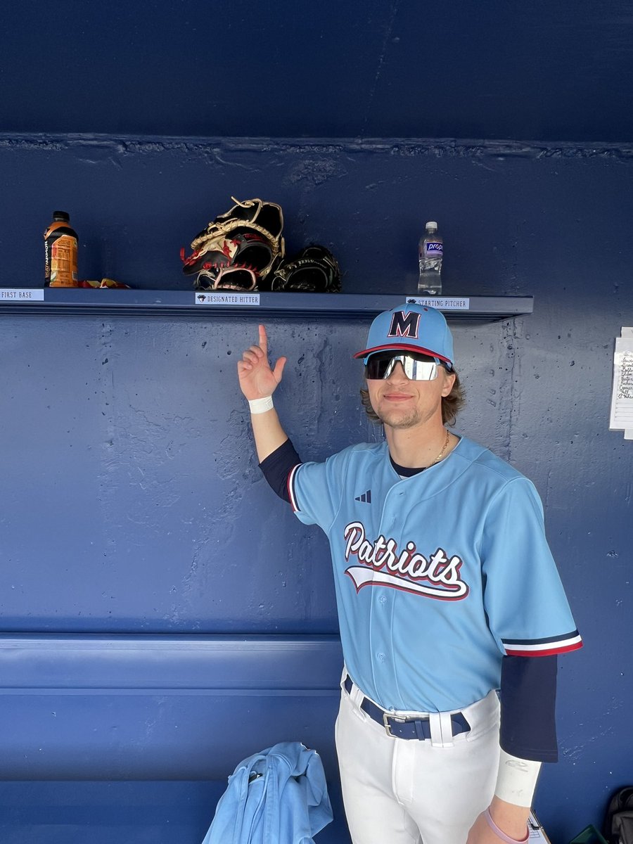 When you are versatile and you are starting as DH! Jayton Cromer is that guy! 4 gloves at the ready.