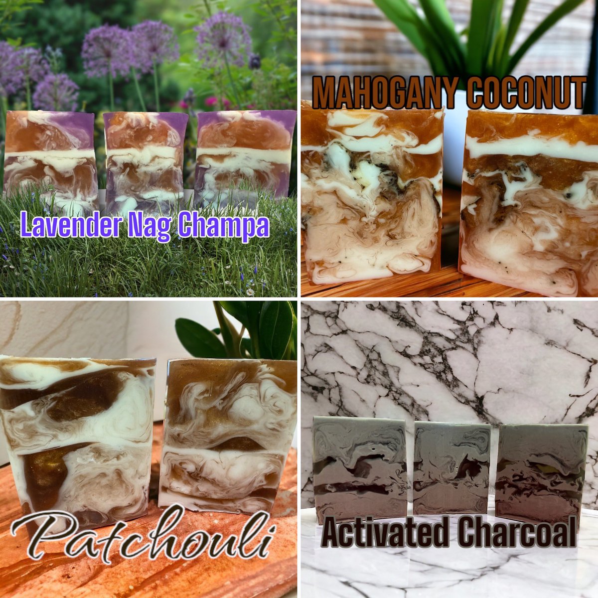 RoadQueen1967's tweet photo. These beautiful handcrafted soaps are available over in my Facebook shop, Purple Dragonfly Soaps n Suds!!
They smell amazing and are only $9.00 plus shipping! I ship anywhere in the United States 💜💜💜
#gotsoap
#Handcrafted
#meltandpour
#supportsmallbiz https://t.co/LATpYtSjEr