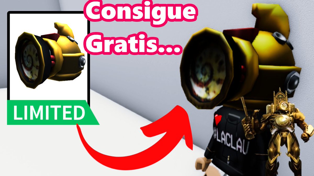 clausamoro's tweet photo. LLego TItan Clock cabeza gratis limitada #RobloxUGC   #RobloxFreeUGC   https://t.co/Hkz18k3VYD https://t.co/mJnMkdzorM