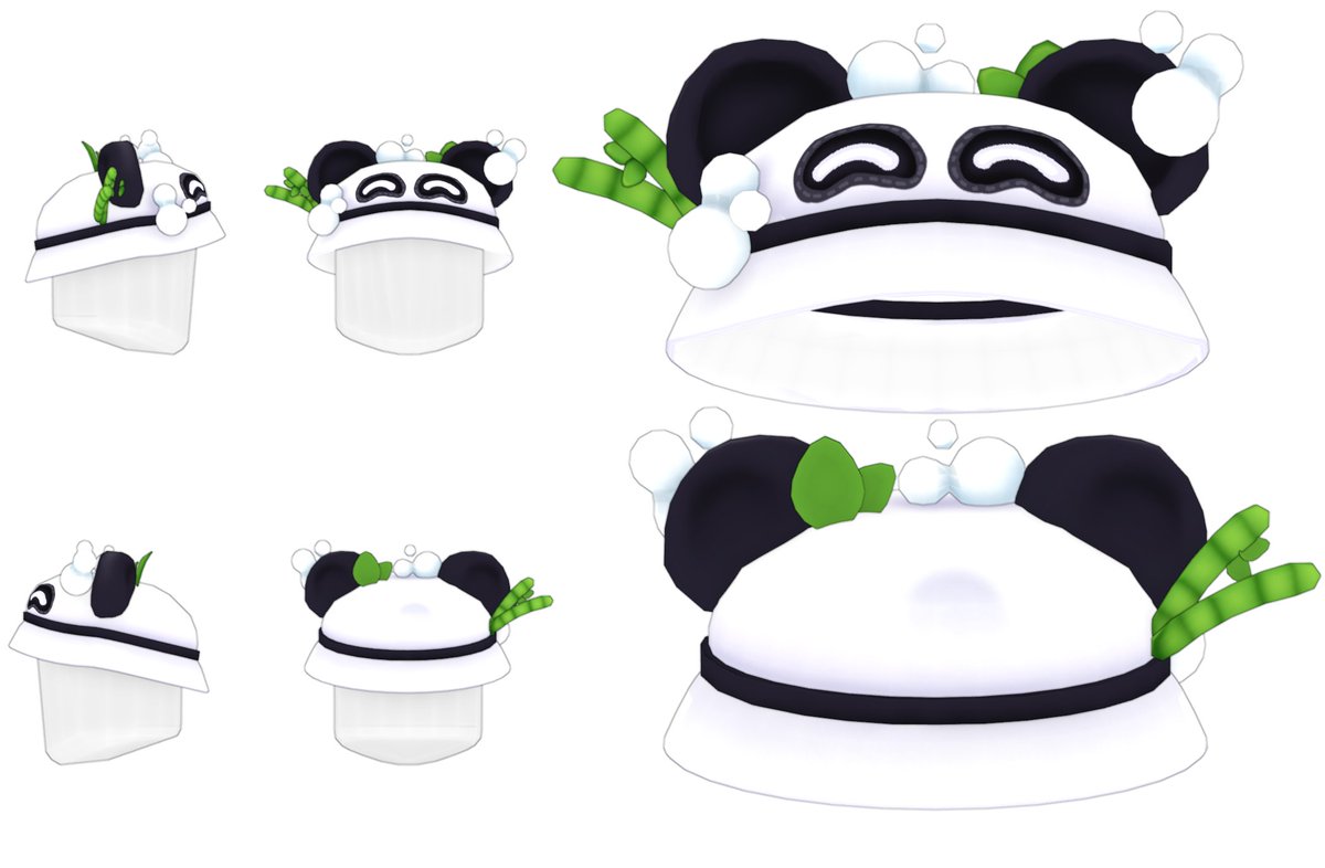 Soapy panda hat 🐼🎍🫧
might make matching accesoriesss
;
#RobloxUGC #roblox #robloxdev #UGC #UGCconcept