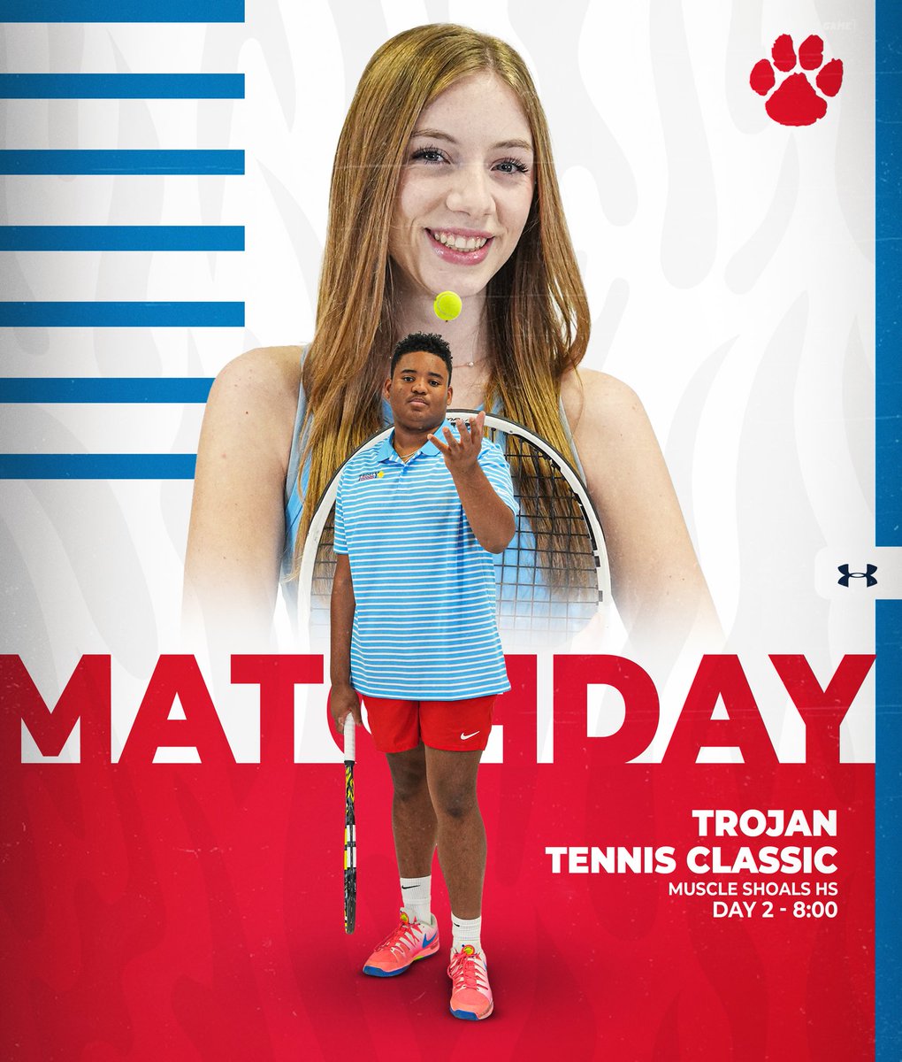 TPSAthletics1's tweet photo. Good luck to Varsity tennis in Muscle Shoals today! #trinitytennis #gocats https://t.co/hbBmR1iLUS