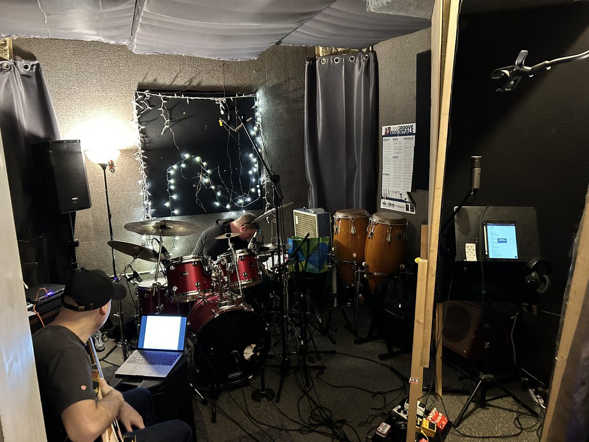 Studio time! We’ve been using this room to make albums for years. 

It might not be glamorous, but there is some magic in these walls.

#classifiedstrangers #growthovergrades