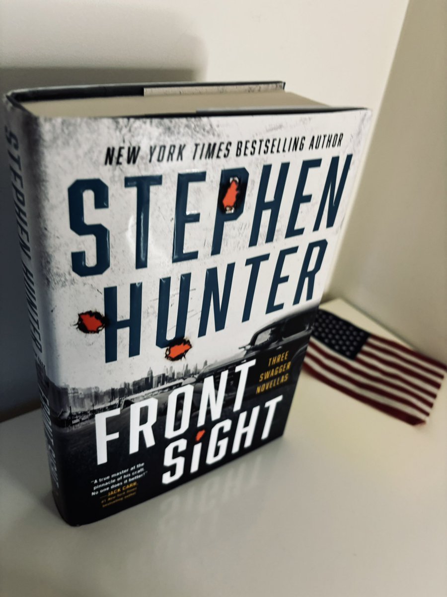 “I’ve spent my life, my adult life essentially, chronicling the fictional adventures of this family in West Arkansas”—Stephen Hunter to @artflperipod on his relationship with the “Swaggers” and FRONT SIGHT, his new book, which is actually three books in one, about 3 generations