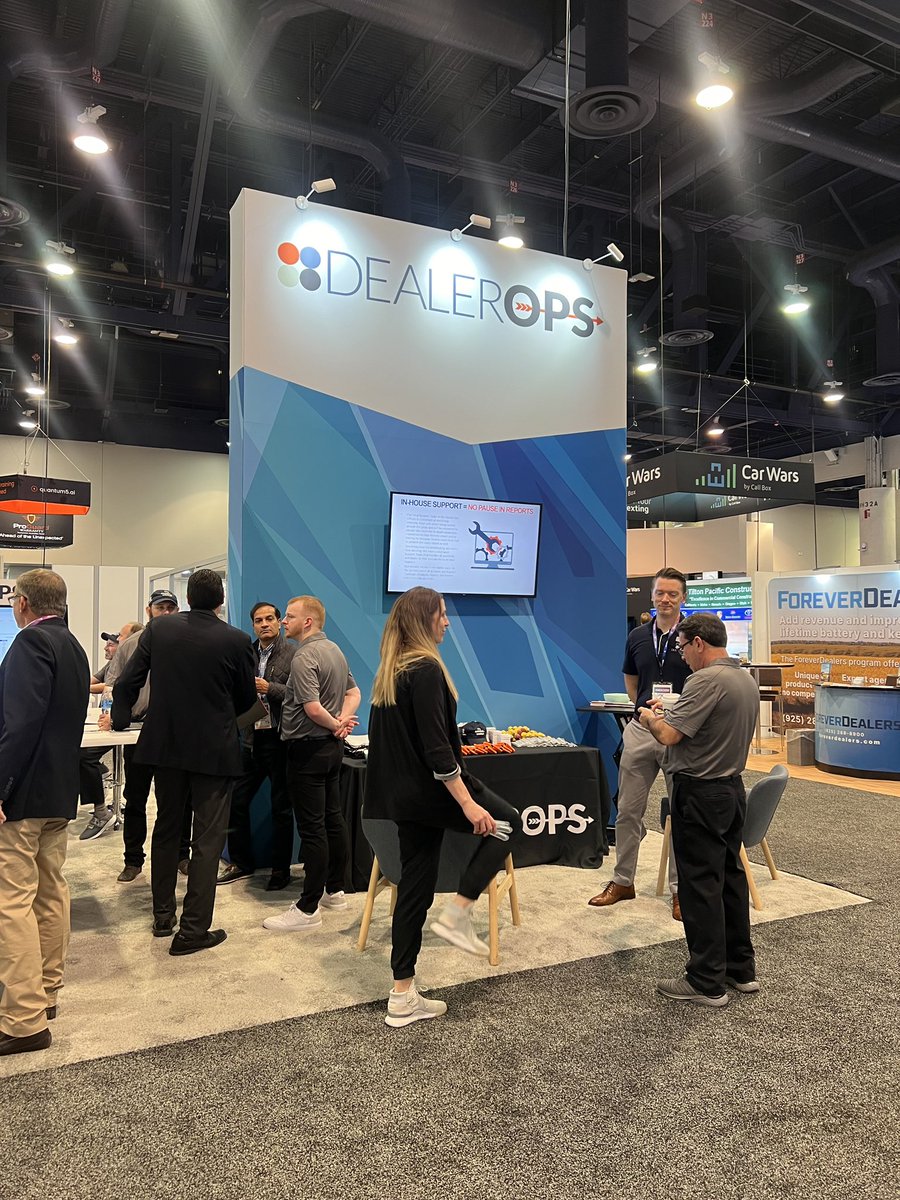 Come visit our affinity partner @DealerOps at NADA booth 7129N!