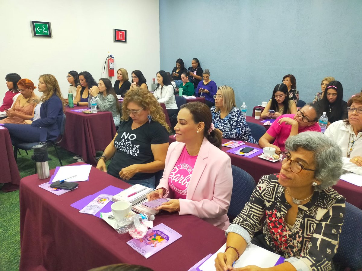 CarolinaGomezA's tweet photo. Hay 11 sentencias dictadas desde 2018 en #Jalisco por violencia política en razón de género y #PuertoVallarta es el municipio con mayor número de sentencias con 3. 
Mujeres de varios partidos políticos acudieron a taller de Atala Apodaca AC.
https://t.co/5c4WxfPjmD https://t.co/PgvcmuCht9