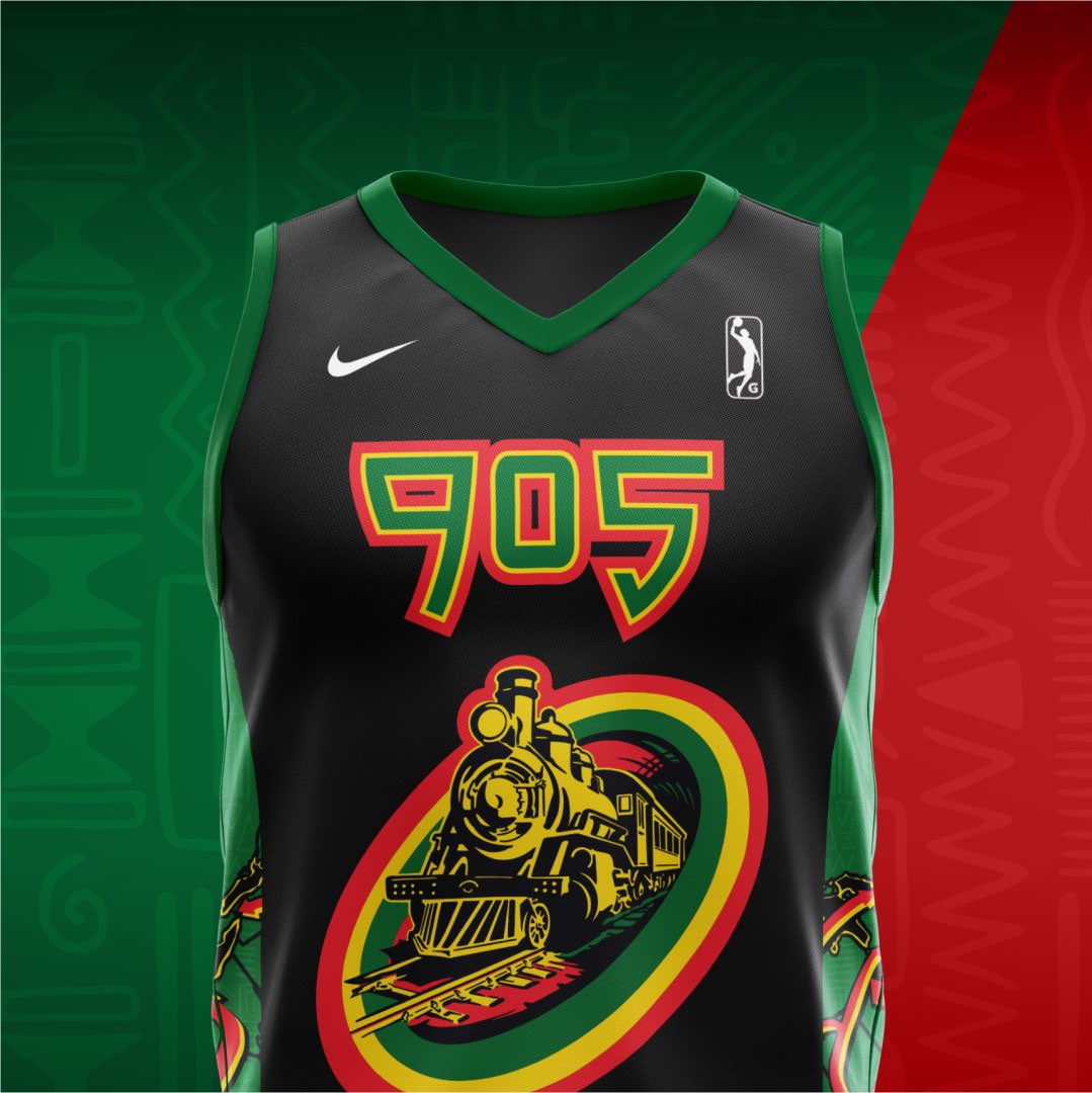 To kick off Black Heritage Month, the 905 will be wearing these specialty jerseys today, and every other home game in February🚂

Inspired by the Underground Railroad, an anti-slavery freedom movement that brought over 30,000 formerly enslaved African Americans…

(1/2 🧵)