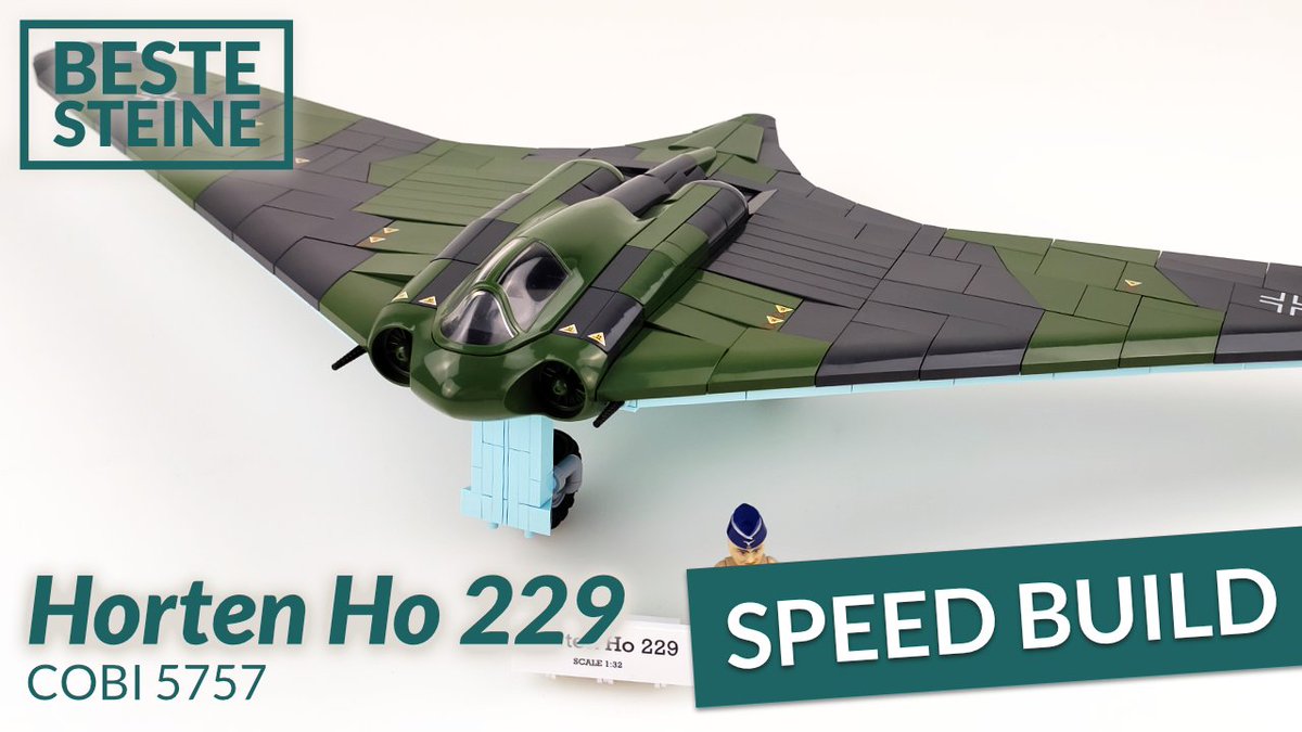 COBI 5757 – Horten Ho 229 – Speed Build

COBI hat sich an diesen experimentellen Nurflügler gewagt und ein passables Ding abgeliefert. Los geht’s!

Speed Build: youtu.be/K34t0KsikHw
Review: bestesteine.de/?p=15605

#klemmbausteine #cobi #horten #ho229 #hortenho229 #speedbuild