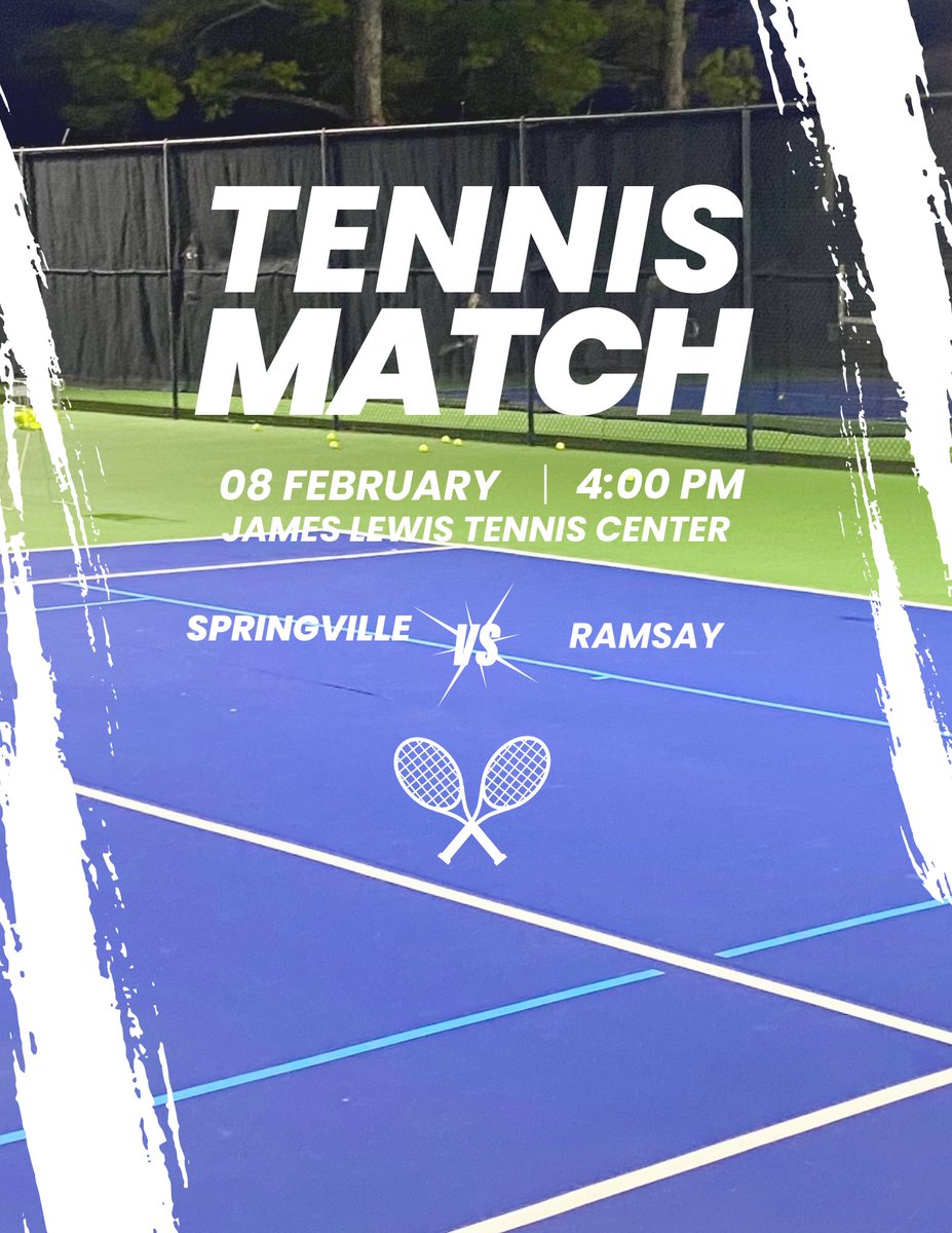 DisneyEducator's tweet photo. Thursday Ramsay Boys &amp; Girls Tennis Teams begin the quest to place in our AHSAA 4A-5A Section 5 playing Springville High School Tigers. https://t.co/mCtrCUNaqw