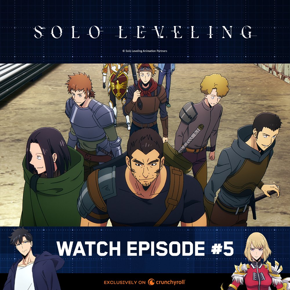 Solo Leveling Streaming: Watch & Stream Online via Crunchyroll