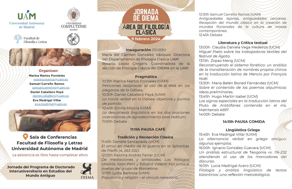 Filología Clásica UAM tweet media