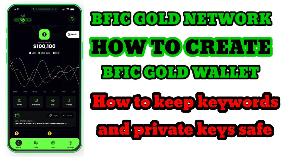 This video explains in detail how to create a wallet inside Buffic Gold and how we can save our private key and 12 privacy words inside it.

youtu.be/bzdpKkFNdmk

#bficgold #bficgoldcoin #bfic #blvboomboom