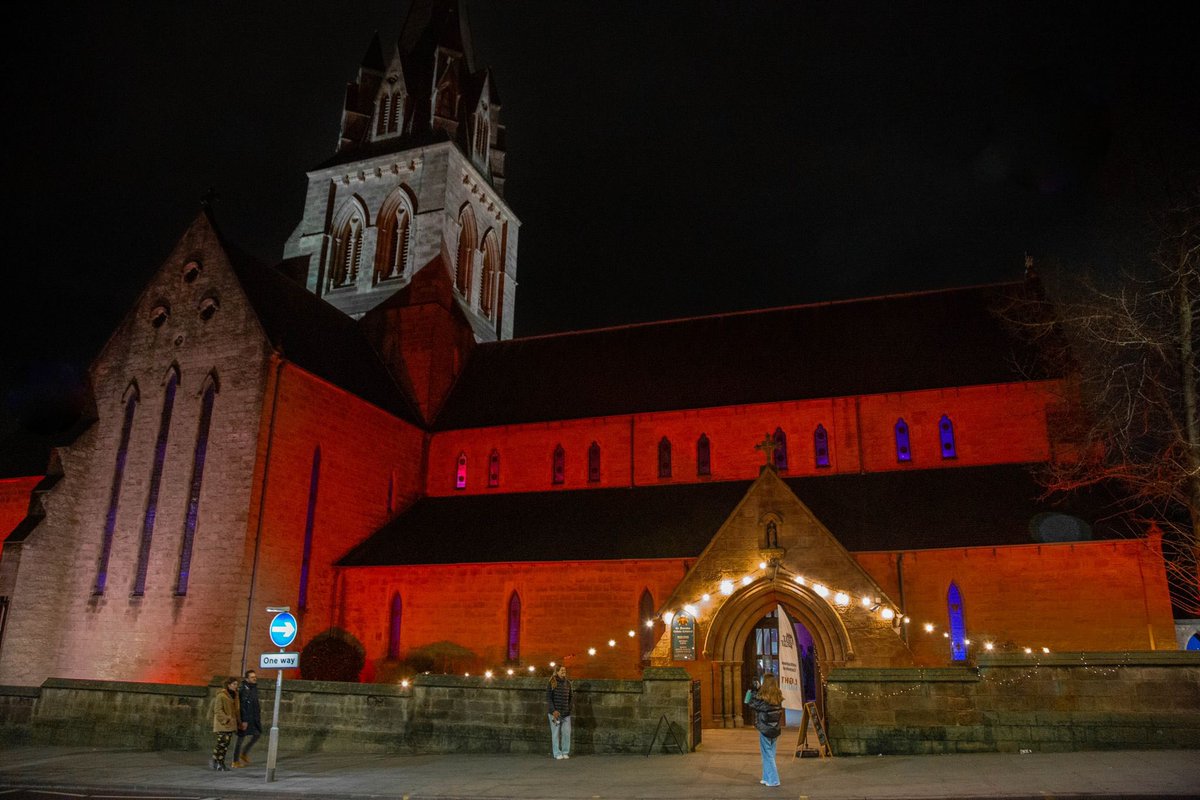 1600 people passed through the Cathedral last night! Looking forward to many more coming this evening. Doors open from 5pm - you’re very welcome.