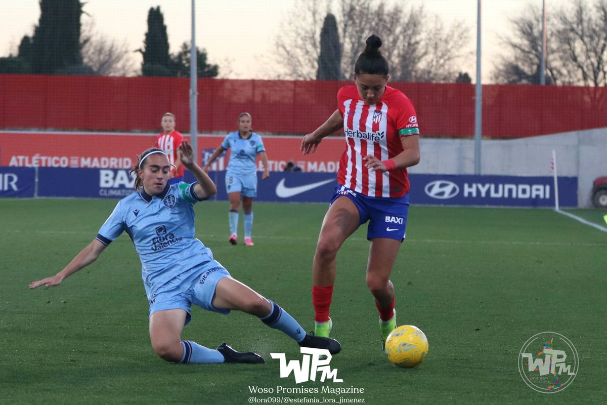 WosoMagazine's tweet photo. 📍👧🏻 María Gabaldon (@maria_gabaldon4) ha jugado con la @LUDFemenino 🔵🔴 en la Jornada 1️⃣6️⃣ de #LigaF 
 
⏱️ 15' jugados

🎖Victoria 0️⃣➖1️⃣

🆚 @AtletiFemenino 🔴⚪️

🏟 CD Atlético de Madrid Alcalá de Henares 

#wosomagazine🧩 #OrgullGranota https://t.co/4zyb3OnDM6