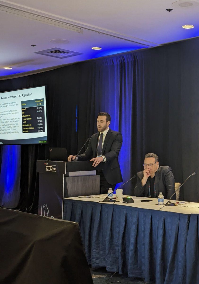 Dan Snyder, MD (@dansnyder01) on Twitter photo Great abstract session this morning at #CTO2024 moderated by <a href="/djc795/">David J. Cohen, MD, MSc</a>! Appreciated the opportunity to present our teams work on the utility of platelet function testing following complex PCI for patients on therapeutic AC <a href="/MVMadhavanMD/">Mahesh V. Madhavan, MD, MS</a> <a href="/JWMoses/">Dr. Jeffrey W. Moses</a> Great abstract session this morning at #CTO2024 moderated by <a href="/djc795/">David J. Cohen, MD, MSc</a>! Appreciated the opportunity to present our teams work on the utility of platelet function testing following complex PCI for patients on therapeutic AC <a href="/MVMadhavanMD/">Mahesh V. Madhavan, MD, MS</a> <a href="/JWMoses/">Dr. Jeffrey W. Moses</a>