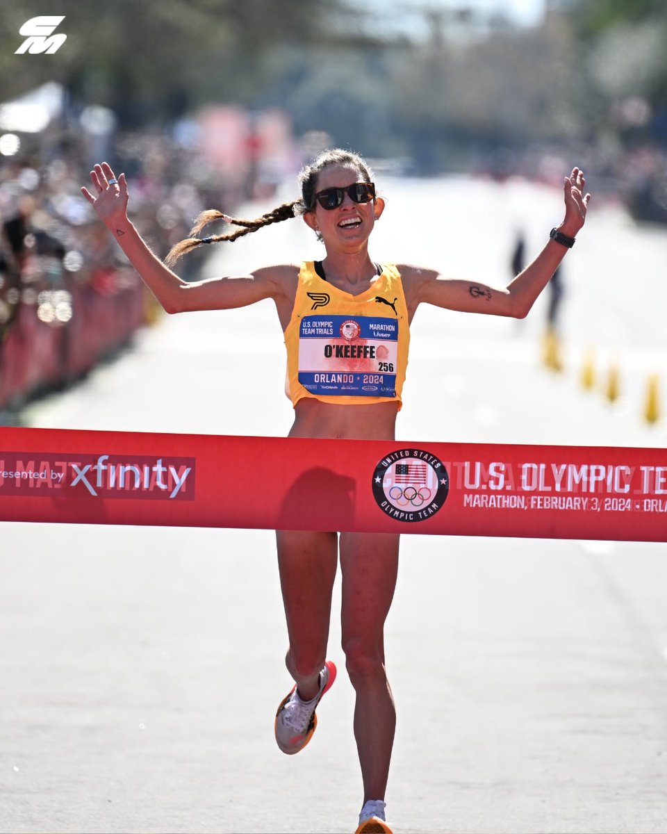 FIONA O’KEEFE CRUSHES HER MARATHON DEBUT AND WINS THE U.S. OLYMPIC MARATHON TRIALS 2:22:10! SHE IS HEADED TO PARIS!