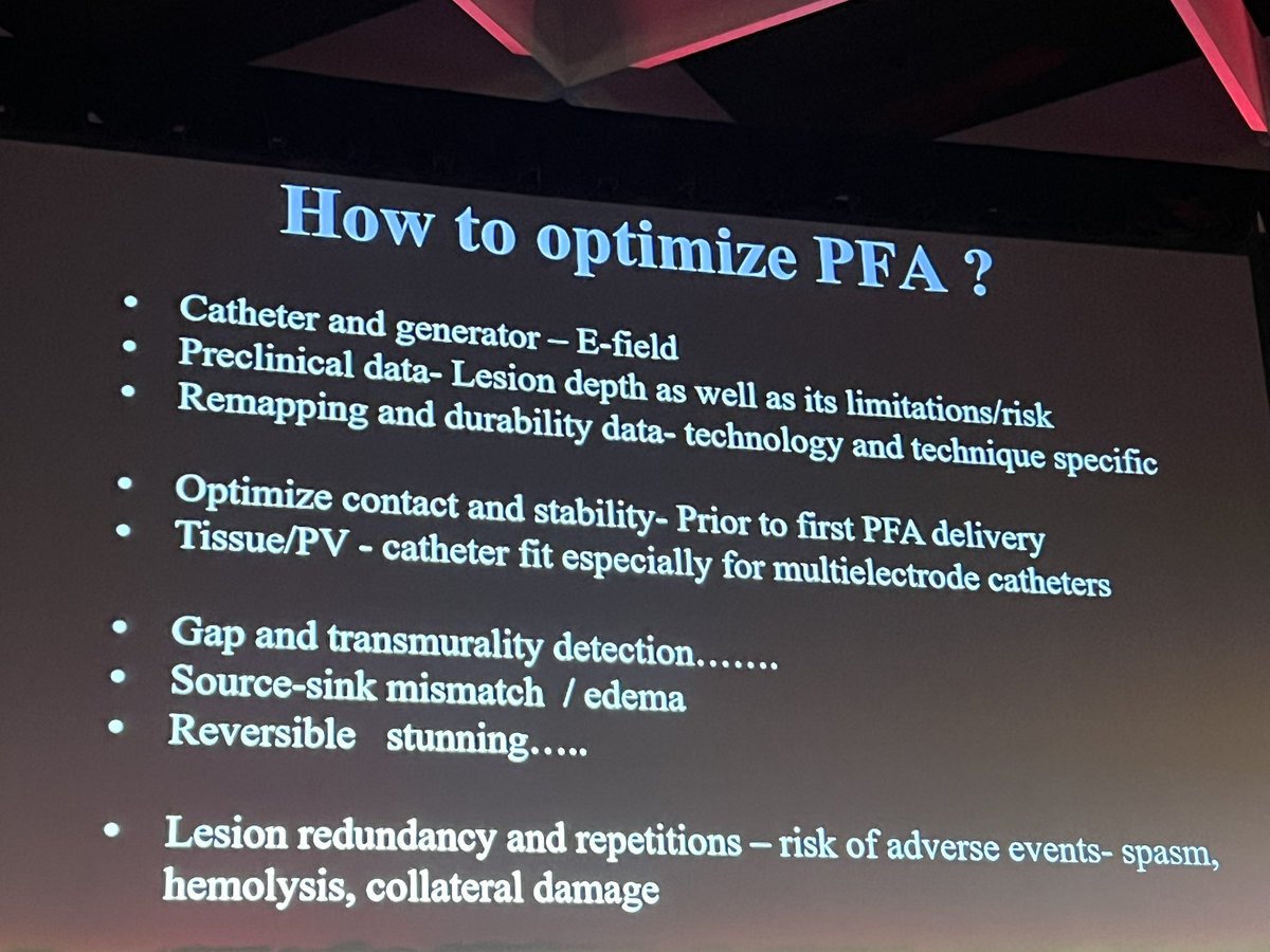 Optimizing pulsed field ablation lesion parameters - Jacob Koruth, MD #AFsymposium2024