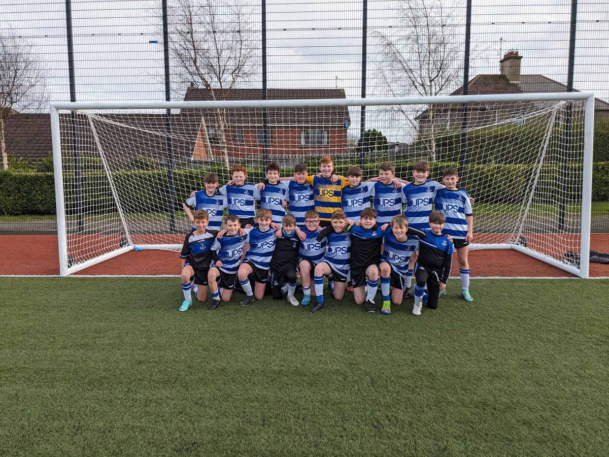 OLSPCKPE's tweet image. Congratulations to our Year 8 boys ⚽️ team who continue their fine form in the NI cup, overcoming Lurgan Junior High. They now play St Columb’s, Derry in the semi final! What an achievement! Well done to all involved and good luck in the semi-final, boys. #teamknock @NISchoolsFA