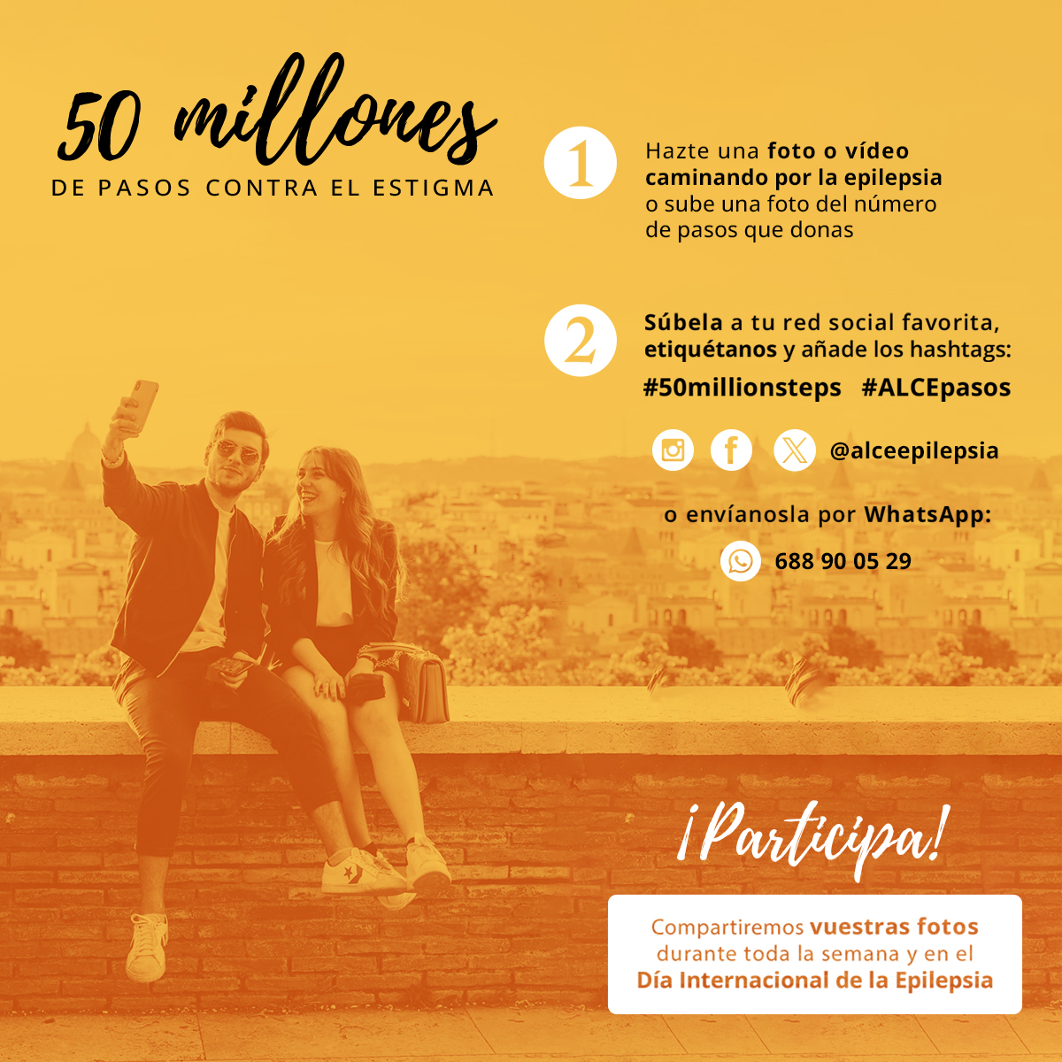 ALCEEpilepsia's tweet photo. Puedes caminar con unas mismas zapatillas más de 600km😱No vamos a pedirte que rompas las tuyas pero, ¿qué tal si las desgastamos un poco caminando por la #epilepsia?
Dona tus #ALCEpasos por el #DiaInternacionalEpilepsia para llegar a los #50millonesdepasos del @IBESocialMedia https://t.co/dg9BzVIwmn