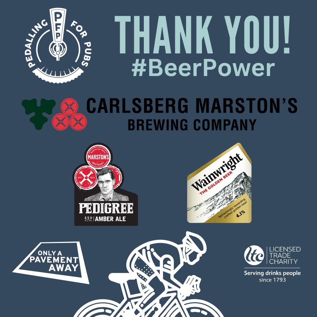 AltonSteven's tweet photo. Very wet @pedallingforpubs training ride with a much needed pint of Pedigree at the excellent @LionHollington , great to catch up with free trade member Daniel to talk all things trade and vital Government investment. Todays ride dedicated to my supporters @cmbcuk ๐ #BeerPower https://t.co/rOCy7f7b1F