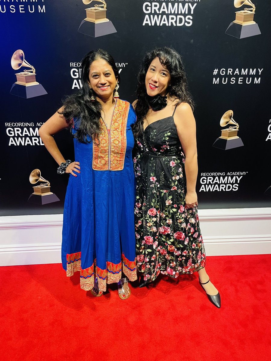 With Latin Grammy nominee, Flor Bromley, a dear friend of mine, who is also wearing my jewelry on the Grammy red carpet on Sunday! <a href="/florbromley/">Flor Bromley</a>