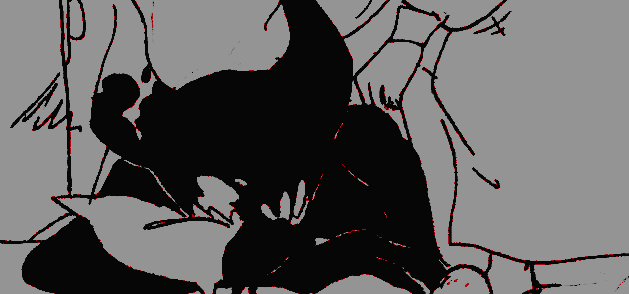 inkdxmon's tweet photo. more  like  he  curls  up  and  lays  down  but  yeah! https://t.co/3ZzaFdL8KD