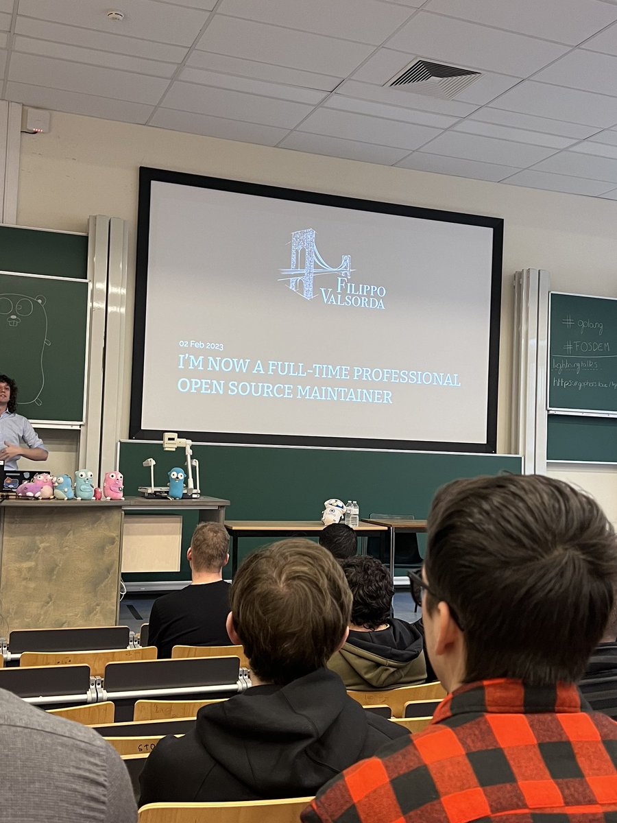 Mohamed Badawi (@moogacs) on Twitter photo Interesting talk by <a href="/FiloSottile/">Filippo Valsorda @filippo.abyssdomain.expert</a> about open source maintainers career path. I recommend checking it out
#fosdem2024 #golang #opensource Interesting talk by <a href="/FiloSottile/">Filippo Valsorda @filippo.abyssdomain.expert</a> about open source maintainers career path. I recommend checking it out
#fosdem2024 #golang #opensource