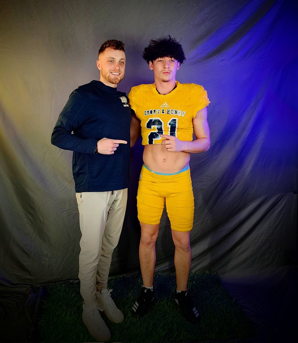 Symon Sadler (@official_ss21) on Twitter photo #AGTG After a meaningful talk with @CoachNewsomeEHC, i am blessed to be able to say I have received a FULL Athletic scholarship to <a href="/EmoryHenry_FB/">E&H Football</a> @Coach_BeCraft
<a href="/CoachNCopas/">Nick Copas</a> #AGTG After a meaningful talk with @CoachNewsomeEHC, i am blessed to be able to say I have received a FULL Athletic scholarship to <a href="/EmoryHenry_FB/">E&H Football</a> @Coach_BeCraft
<a href="/CoachNCopas/">Nick Copas</a>