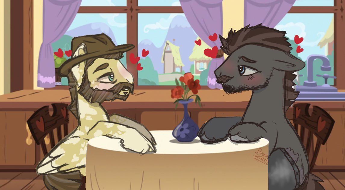 PidgeonStickers's tweet photo. Request from a friend. He loves the pricexalex ship. #cod #CaptainPrice #CallofDuty #alexkeller #mlp #MLP #mlpart #mlpships https://t.co/9COaJOrwwW