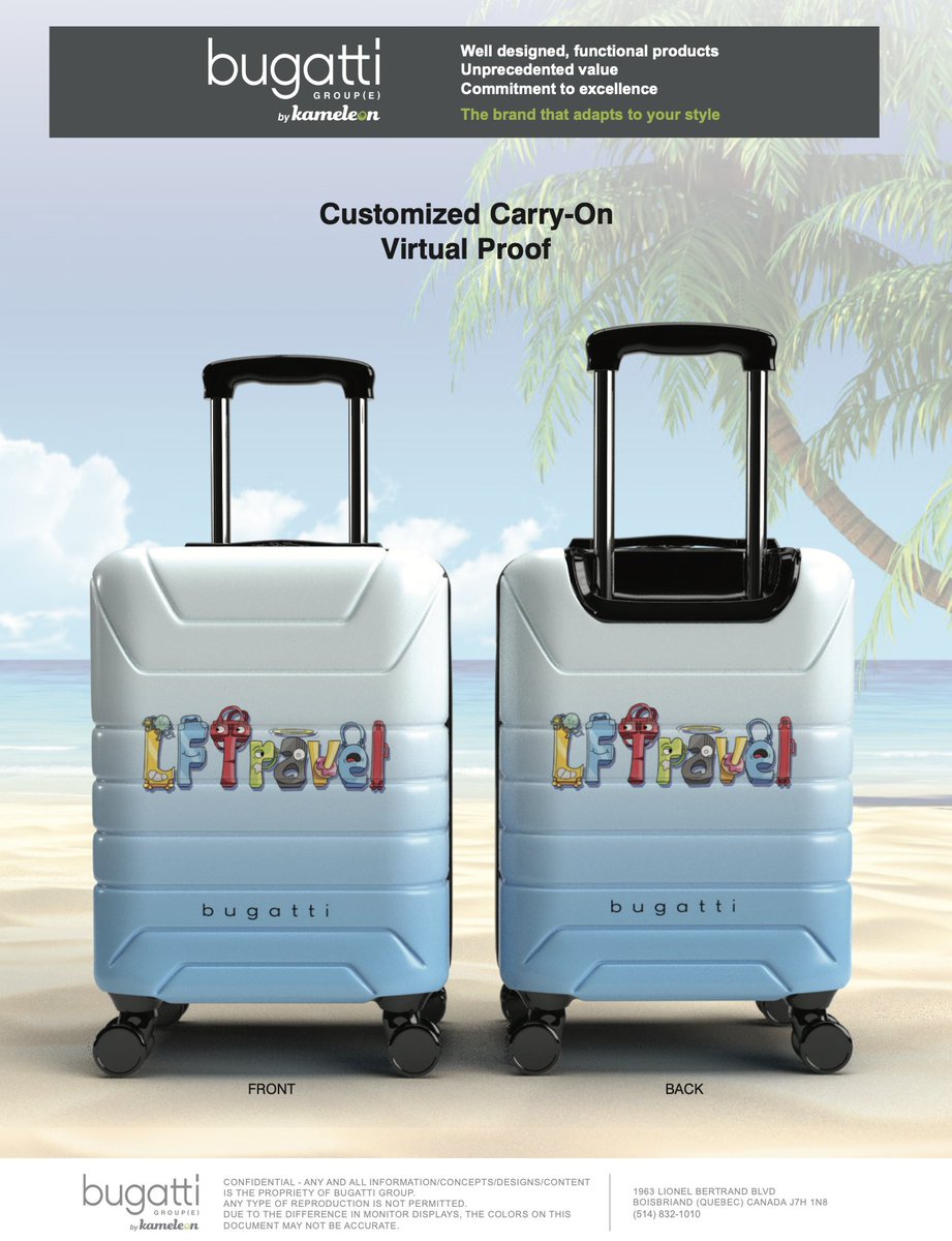 bugattigrp's tweet photo. 🎊Win a custom 1:1 #LFTravel luggage🎉

To enter this giveaway you must⬇️

- Follow @bugattigrp 
- Retweet &amp; tag 2 friends
- Join our Discord &amp; chat in general-chat https://t.co/wXgCugwYOX 

Winner will be picked in 3 days! Good luck💫🤩 https://t.co/xvluYtZPb4
