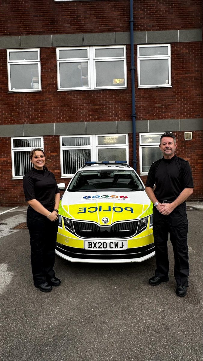 Two new SC’s currently on their intake training visited @CannockPolice Station today for there Station Induction Visit. Thanks to S/Sgt Anita MOORE for her assistance and support with this.