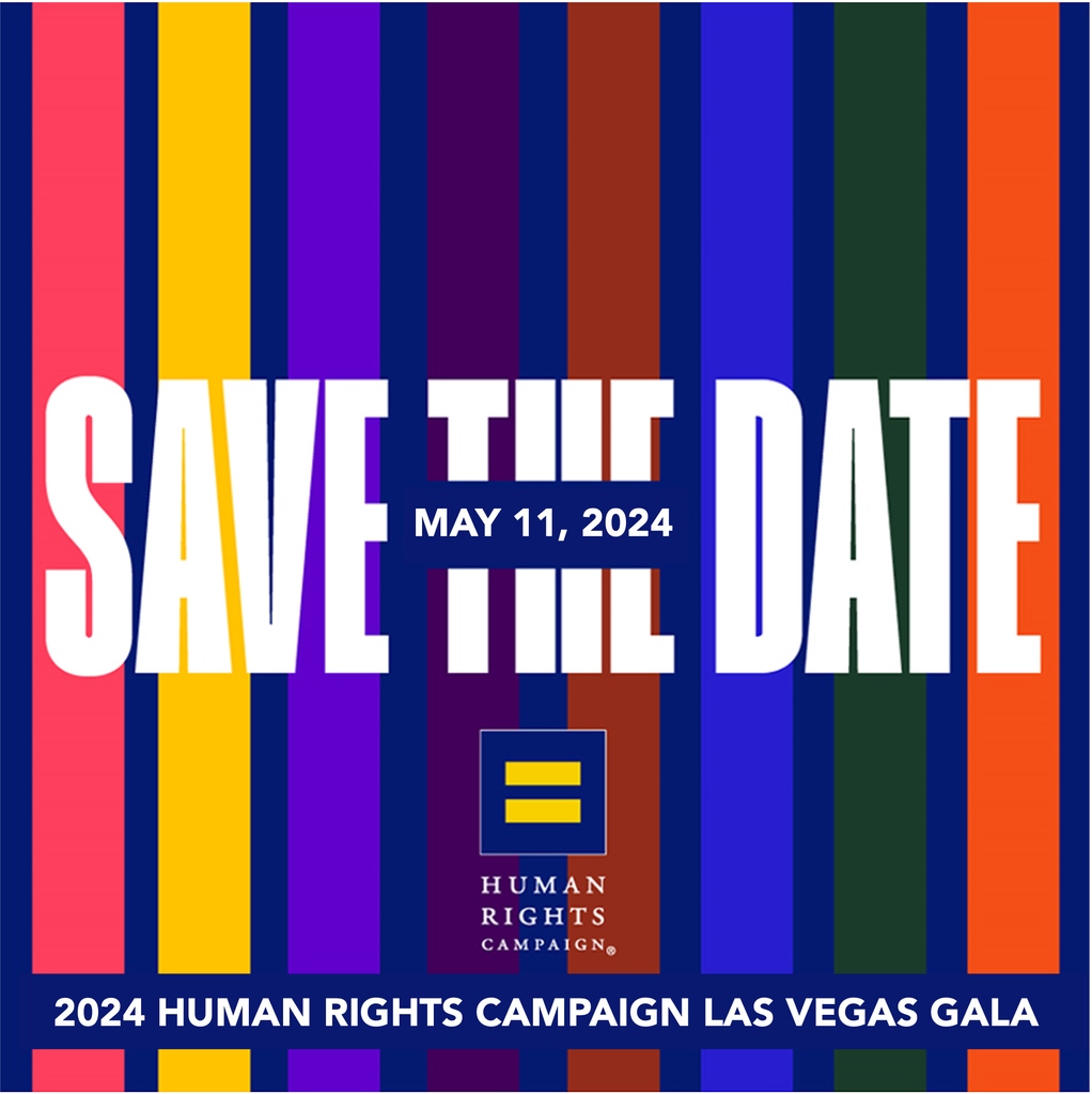 HRCLasVegas's tweet photo. Get ready for one of our biggest fundraising events this year. We are excited to bring you the 2024 @HRCLasVegas Gala on Saturday, May 11. Save the date! We can’t wait to see you!
#HRCLasVegas #LGBTQ #LGBTQIA #HRC #HumanRightsCampaign #HRCDinner #Pride https://t.co/4vkPlTXAhc