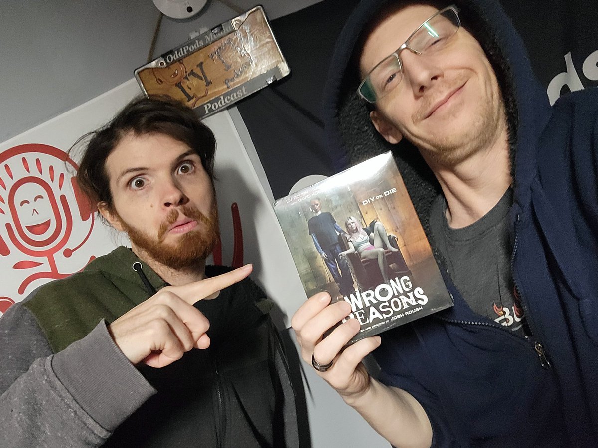 Midnightsmoke1's tweet photo. Finally was able to grab @JoshRoush's movie #WrongReasons on Blu-ray for the @BFYTWpodcast studio.
Now we just need to get that Blu-ray player 🤘 https://t.co/WDQesr8e2P