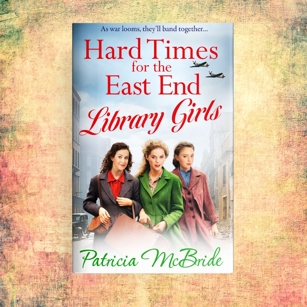 ⭐️ SIGNED PAPERBACK COMPETITION ⭐

Win a copy of Patricia McBride's upcoming release #HardTimesForTheEastEndLibraryGirls. To enter, follow us and sign up to Patricia's newsletter: bit.ly/PatriciaMcbrid…. Competition ends April 19th! T&Cs: bit.ly/boldwoodtcs (UK Only)