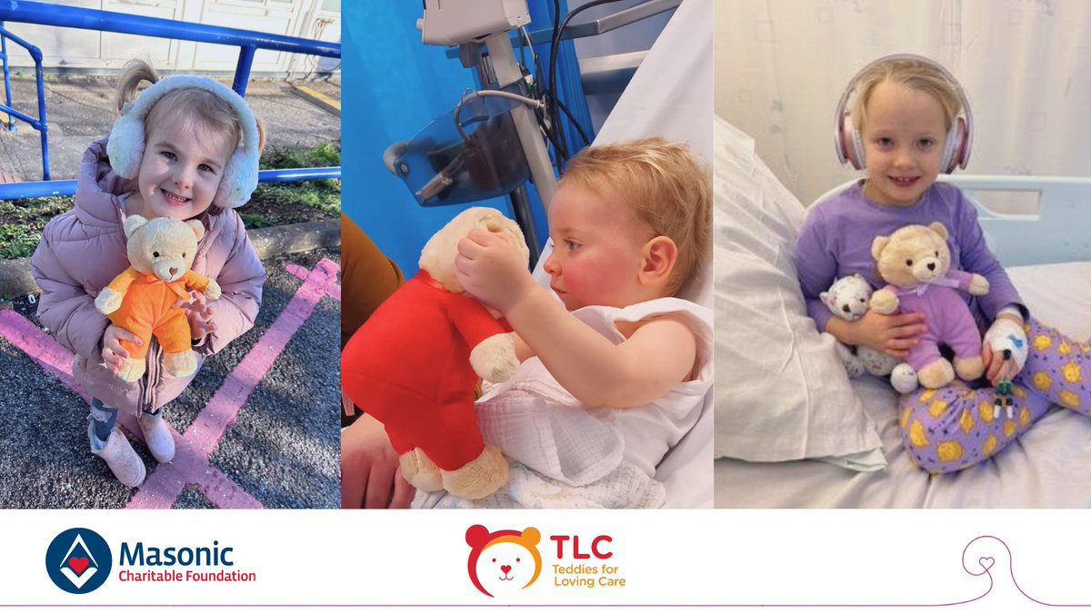 🧡 We love seeing the smiles that TLC Teddies bring! teddiesforlovingcare.org.uk

🧸 TLC is a way of providing  comfort to children in A&amp;E, hospices. and refuge centres - they have donated over 3.5million teddies to children in distress so far! #tlcteddies #teddiesforlovingcare