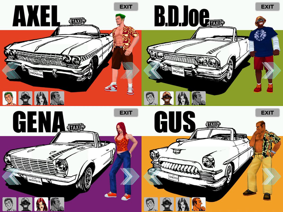 Who are you playing as in #CrazyTaxi??