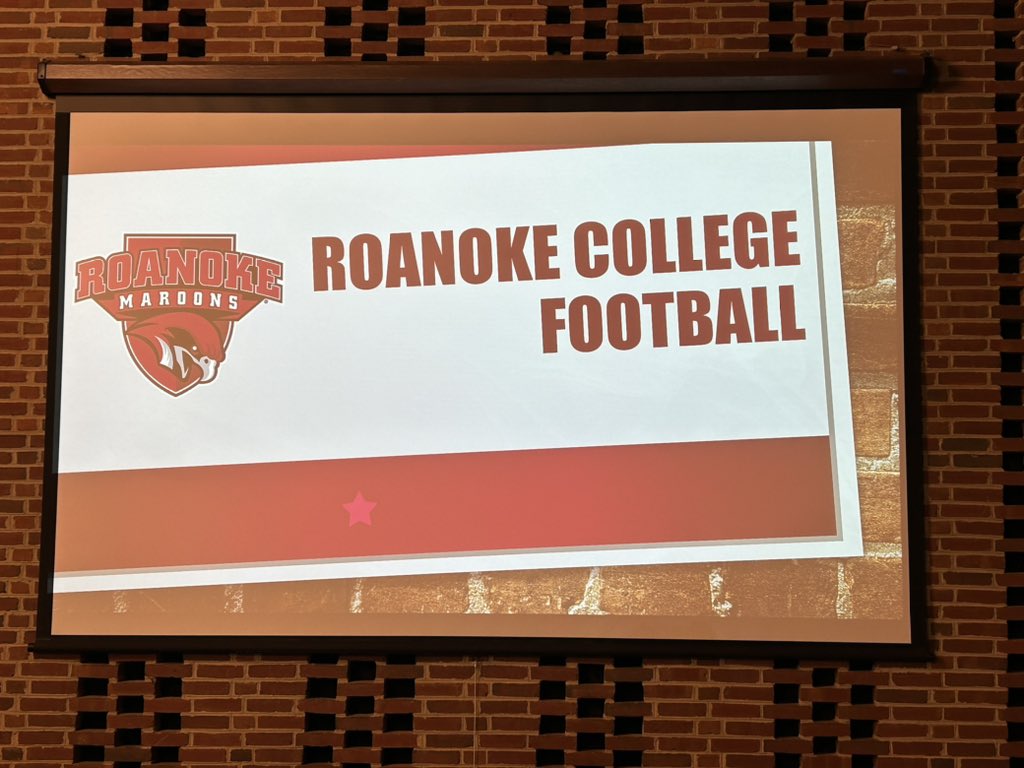 Official Visit Day #3 😁🏈😁 About to have some DUDES join <a href="/RoanokeFB/">Roanoke College Football</a> NO OTHER PLACE I'D RATHER BE!!! <a href="/RoanokeCollege/">Roanoke College</a> <a href="/RCmaroons/">Roanoke Maroons</a> #2024FirstUp #WinTheOUTS #GoNoke