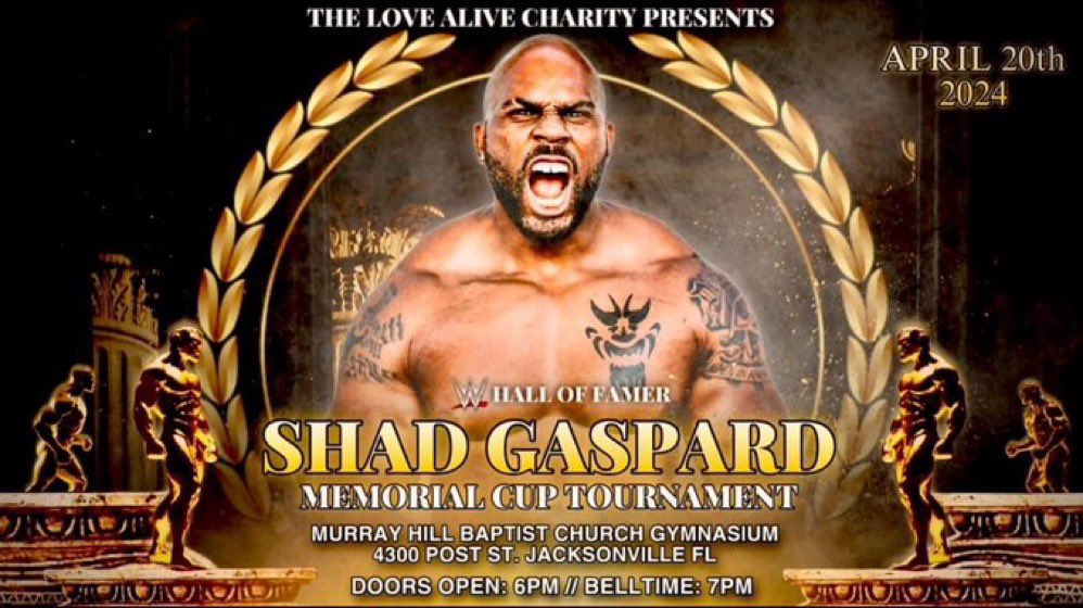 4-20-24 1 Night 1 Cup 8 Men Who will be “The One!?” #ShadGaspard #MemorialCup #WWE #AEW #Duval