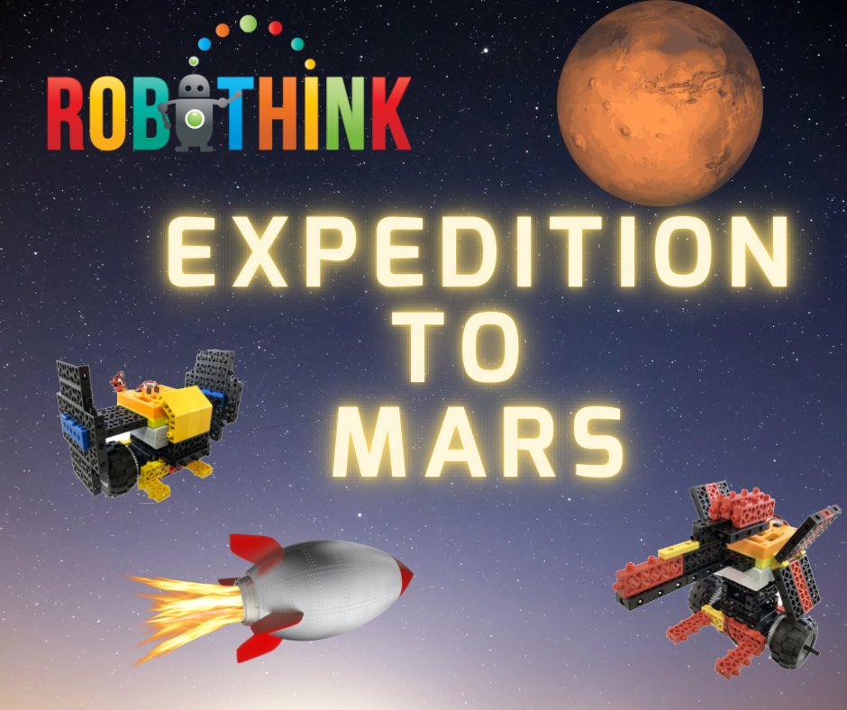 RoboThink_CBUS's tweet photo. Starting March 5th!
Expedition Mars at  New Albany Links Golf club.
We will NOT meet the week of March 25th during NA spring break! Meeting dates will be:

March 5
March 12
March 19
April 2
April 9

We will end one day after the great solar eclipse! https://t.co/8hXbX1ny1V