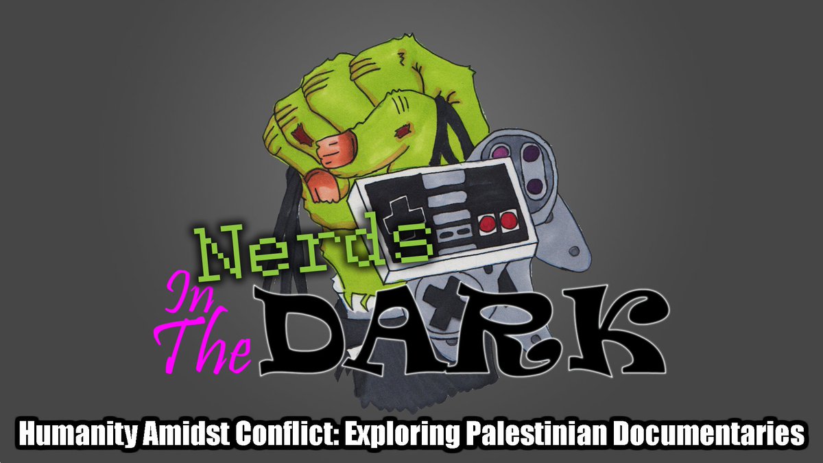 NerdsInTheDark's tweet photo. In just a few minutes, join Darnel and Mikie as they discuss the Palestinian Documentaries and their impact on humanizing the people of Palestine and contextualizing the conflict.

https://t.co/9faiNUZZHv https://t.co/Z82DCKh5Xg