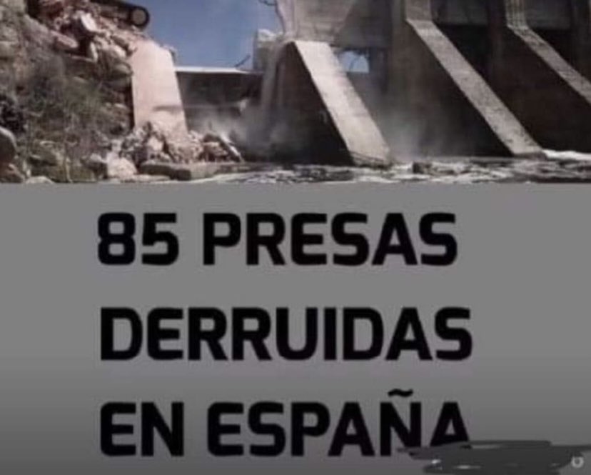 Con Franco se hicieron presas y pantanos que ha derribado el PSOE.

Ahora quejaros que hay sequía, SUBNMALES.

#SanchezTraidor