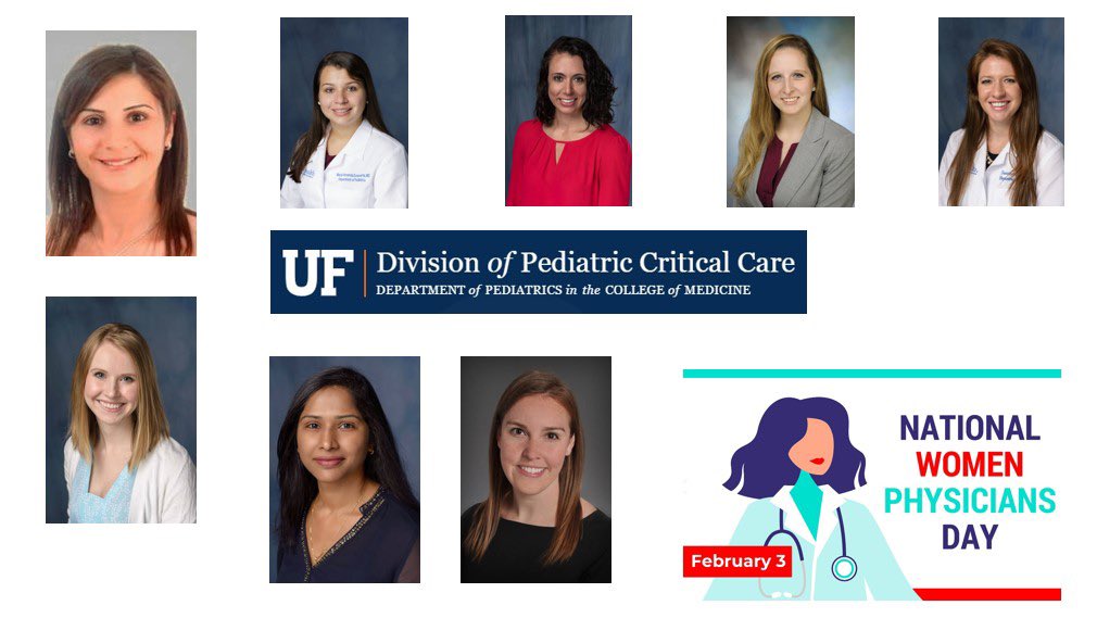 Celebrating the incredible women physicians in our #PedsICU. 
<a href="/UFHealth/">UF Health</a> #WomenInMedicine