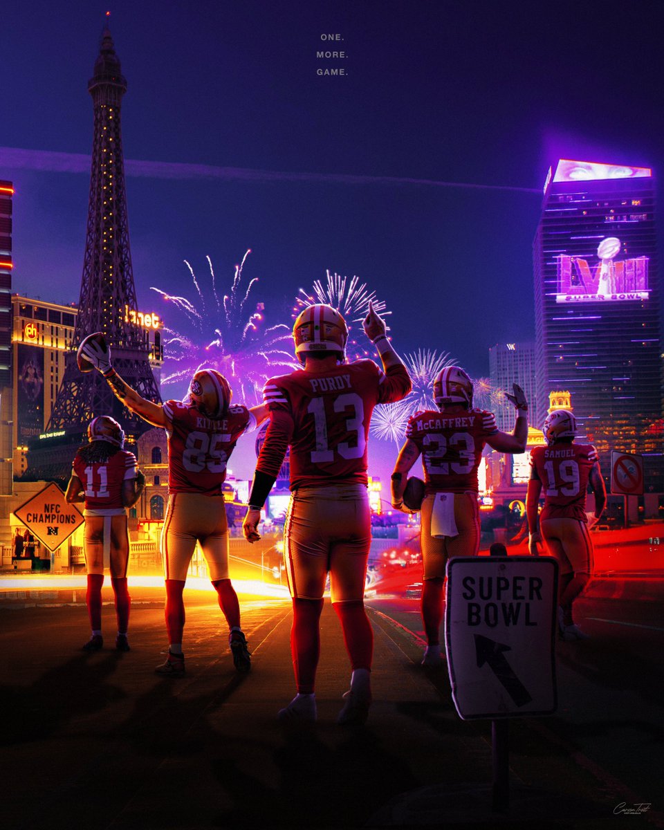 OurSf49ers's tweet photo. One More To Go 🏆

#49ers || #FTTB https://t.co/G3hPvR9bFy
