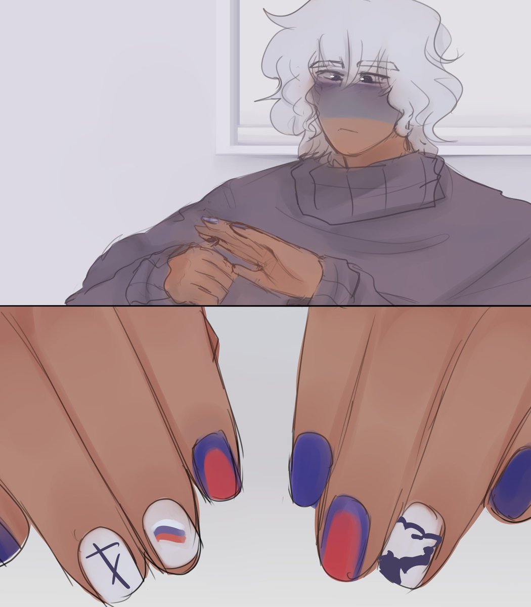 💅

#CountryHumans 
#CountryHumansRussia